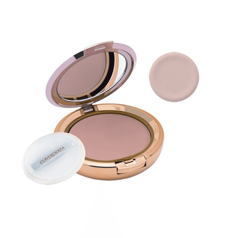 COVERDERM Compact Powder Dry Skin Puder u kamenu No.D1
