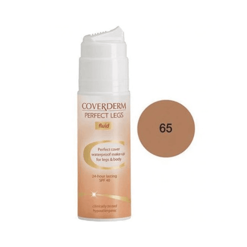 COVERDERM Perfect Legs Fluid 75m Tečni puder za noge i tijelo No.65