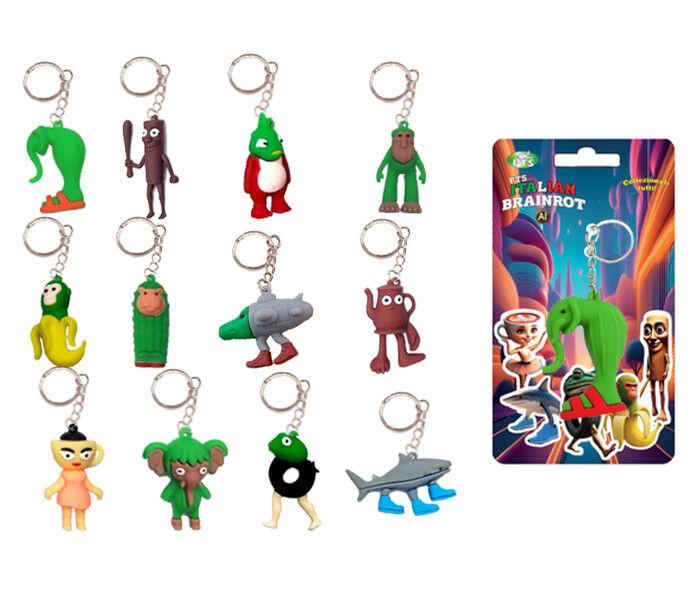 Igračka Brainrot privezak za ključeve 7cm.