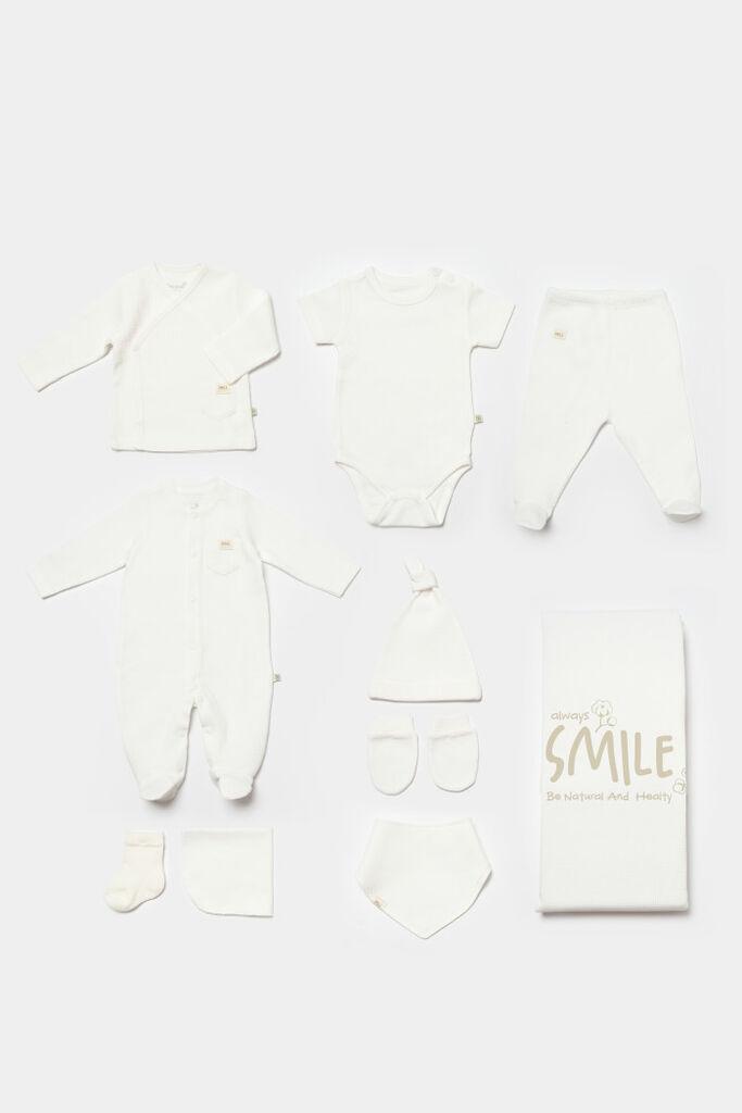 Set za iznošenje bebe BiOrganic 10/1,bež,56cm.