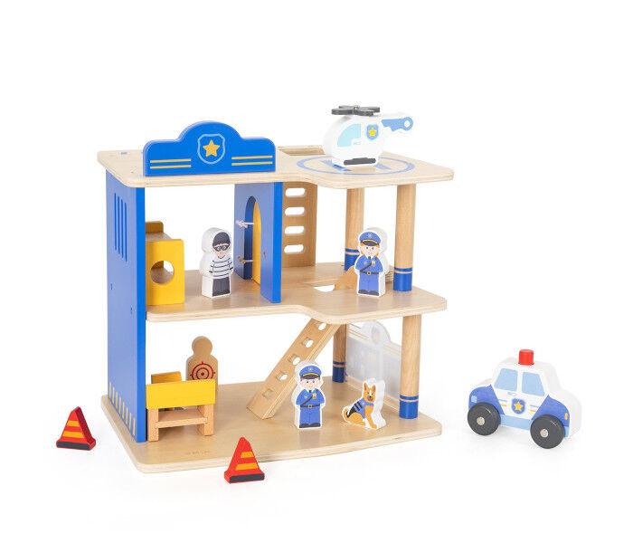 Igračka Master drveni set policijska stanica