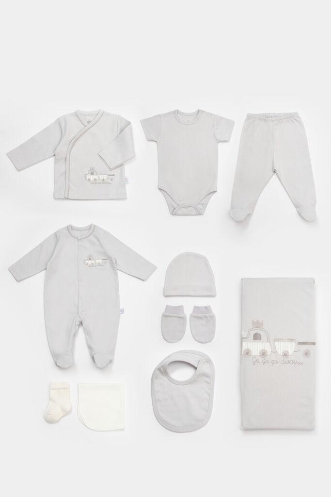 Set za iznošenje bebe BiMini 10/1sivi,56cm.