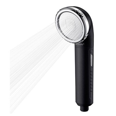 Voden Glava tuša sa filtracijom, Crna