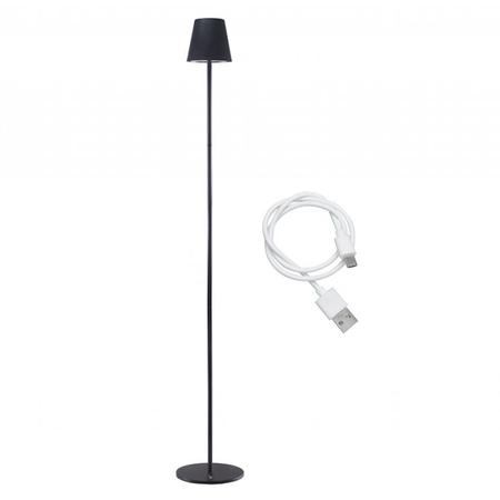 Beper Lampa podesive visine P201UTP401 bežična podna, Crna