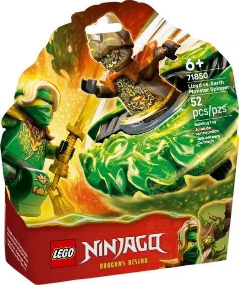 Lego Ninjago Lloyd protiv Elementala Čudovište Spinner 71850