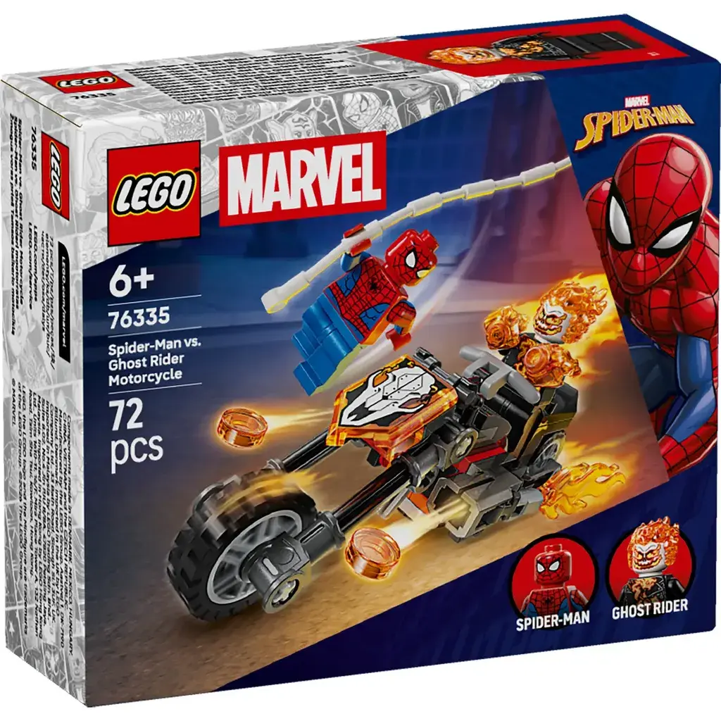 Lego Marvel Spider-Man protiv Ghost Ridera na motoru 76335