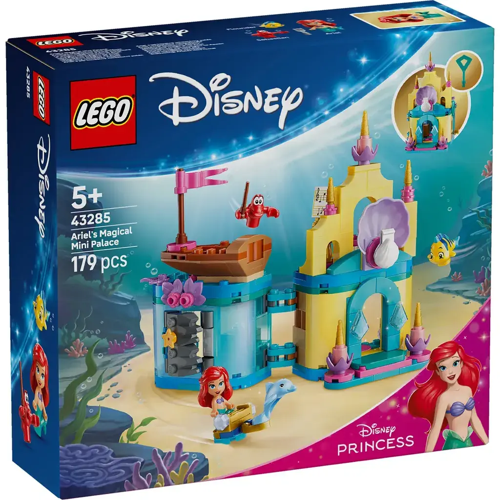 Lego Disney Arielova magična mini-palata 43285