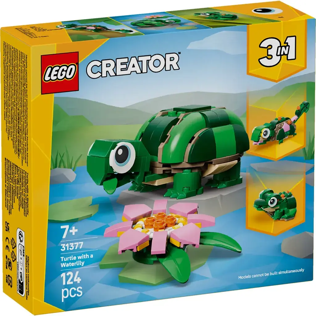 Lego Creator 3u1 Kornjača i lokvanj 31377