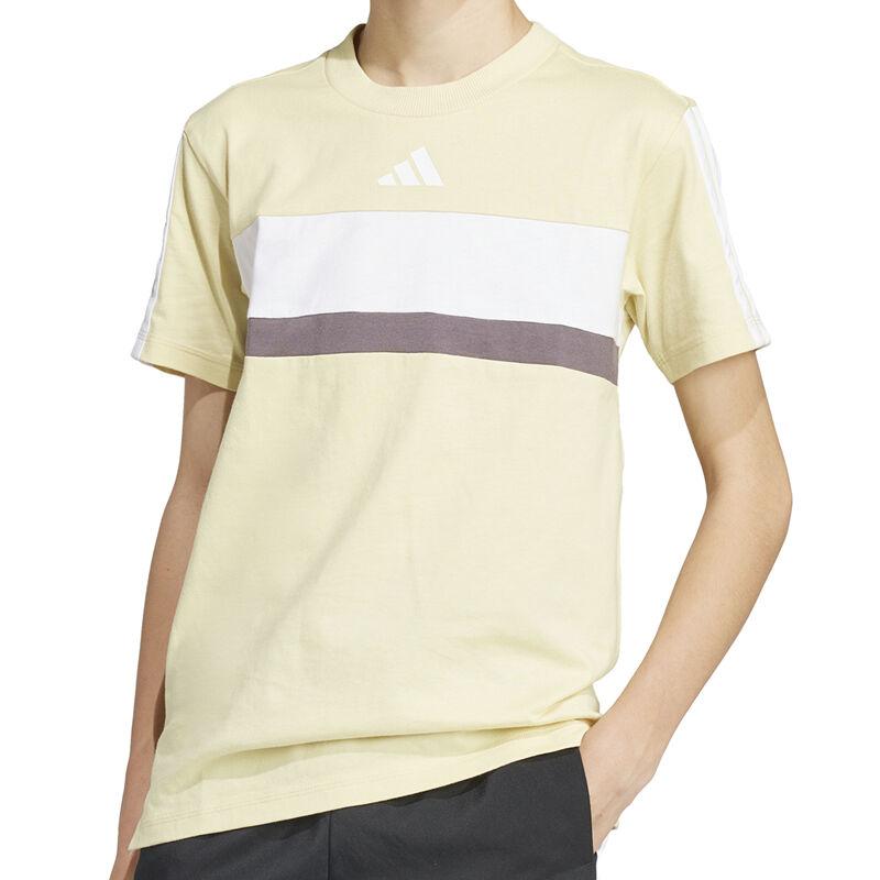 Adidas Majica za dječake J 3S TIB T, Žuta