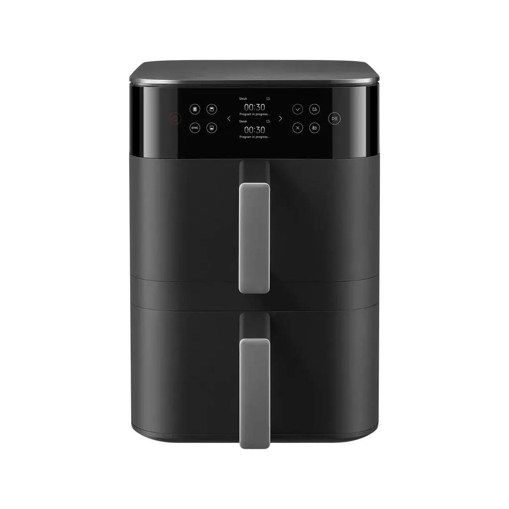 Xiaomi friteza na vrući zrak Smart Double Stack MAF-DS1201, 12 l, 2800 W, crna