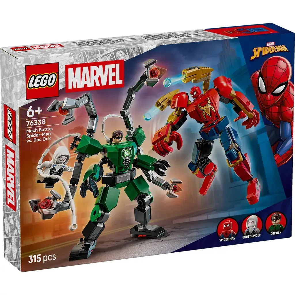 Lego Marvel Bitka mehova: Spider-Man protiv Doc Ocka 76338