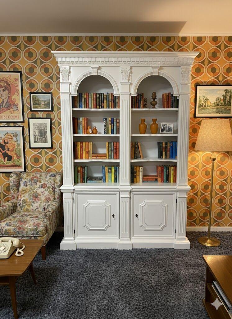 Polica za knjige Stock cm l165 f.a88, Bijela