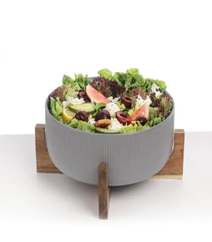 Činija za salatu Gs2105-01, 2.7 l, Siva