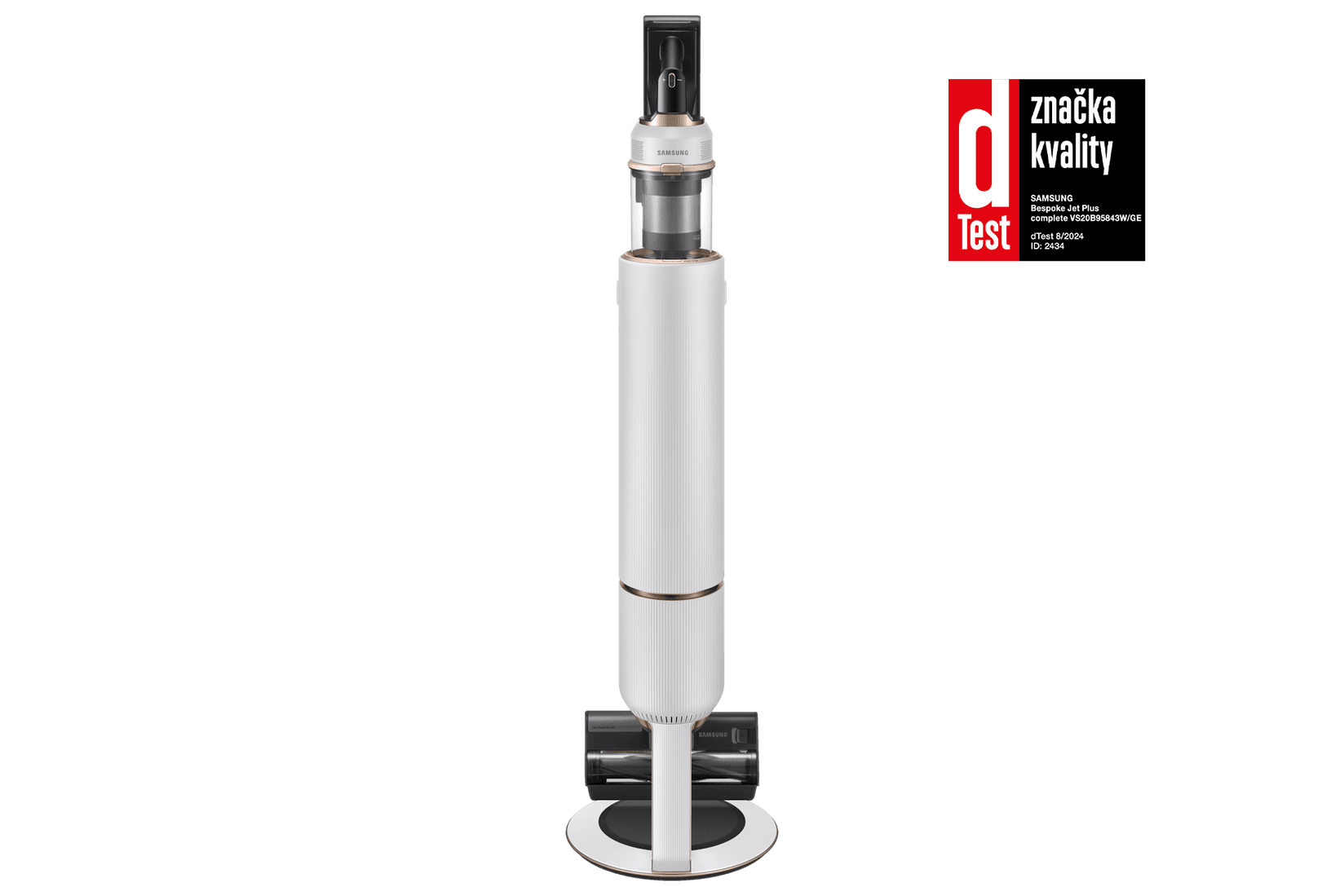 Samsung VS20B95843W/GE Bespoke Jet Plus Complete, 210W, do 60 , stanica za čišćenje, HexaJet motor