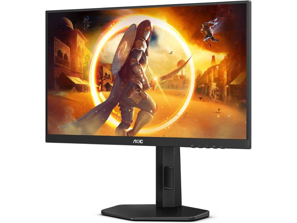 AOC Gaming IPS Monitor 24G4X, 23.8", FHD 1920x1080, 180Hz, 0.5 ms, DP/HDMI*2, HAS/PIVOT/Swivel,2Wx2