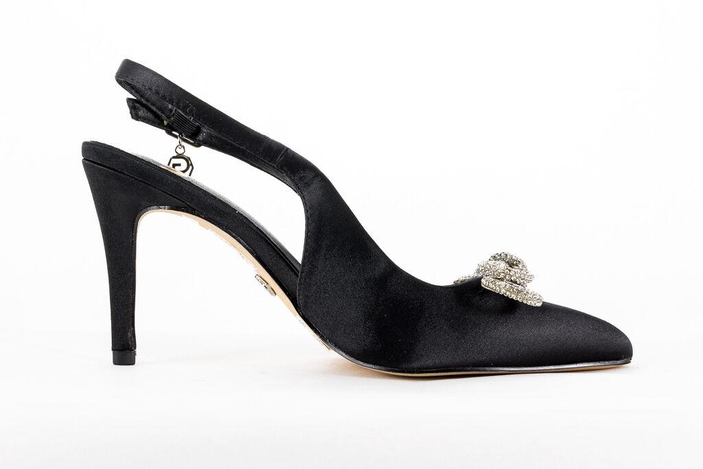 Gold Gold Ženske polusandale, Crna