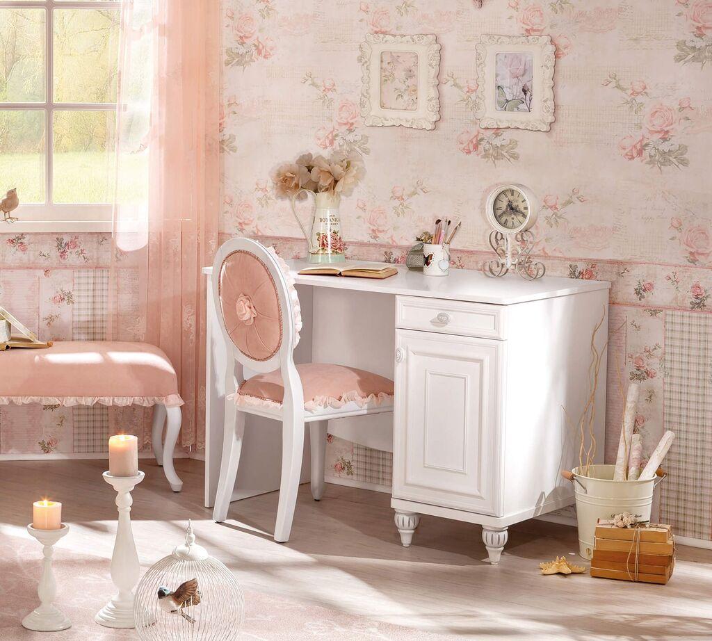 Čilek Mobilya Romantica Radni Sto, Bijeli