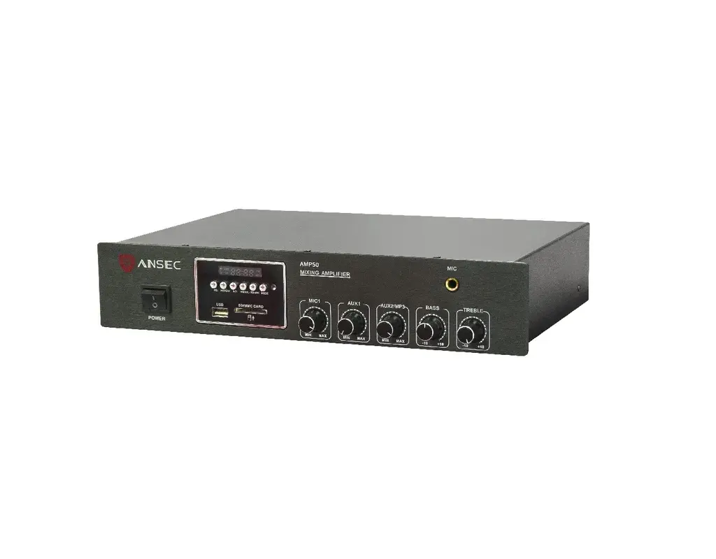 Ansec AMP50-pojačalo FM,USB; 100v/50W