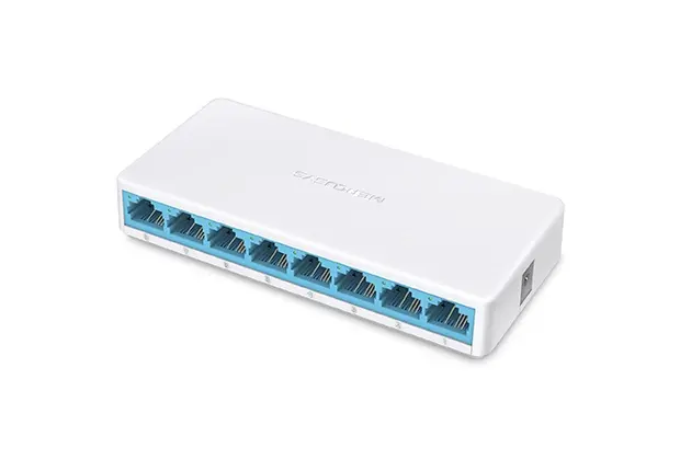 Mercusys MS108 desktop switch 8 portova 10/100Mb/s