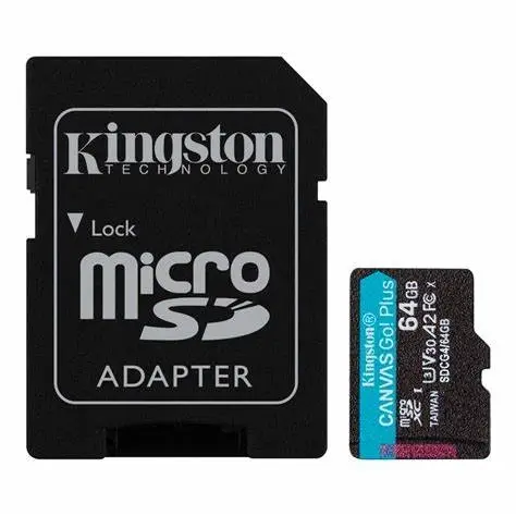Kingston MicroSD kartica 64GB U3 V30 Class10 Canvas- 200MB/s