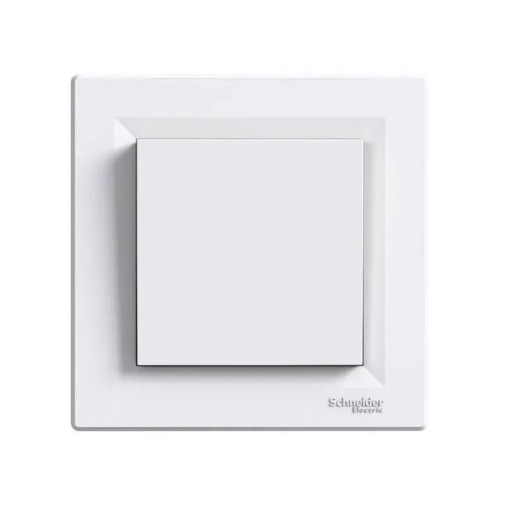 Schneider jednopolni prekidač bijeli ASFORA