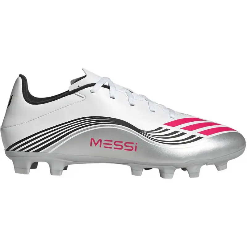 Adidas muške fudbalske kopačke F50 Messi Club Fg/Mg, bijele