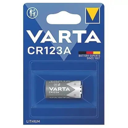 Varta baterija CR123, 3V lithium