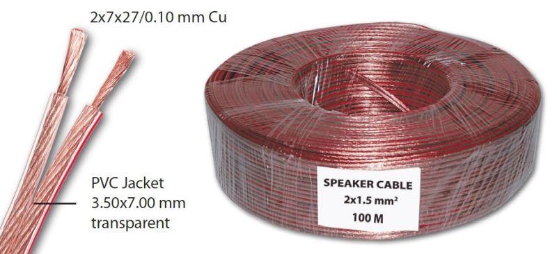 Zvučnički kabal 2x1,5 mm