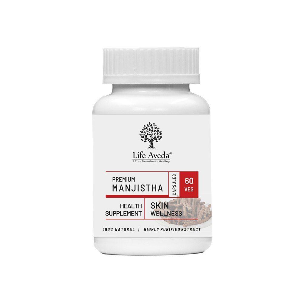 Life Aveda Manjistha 500Mg (60 Kapsula)