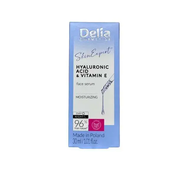 Delia Serum Za Lice Dnevna Hyaluronic Acid & Vitamin E 50mL