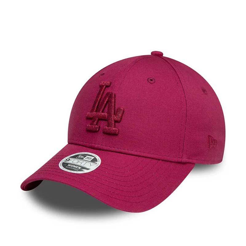 New Era ženski kačket METALLIC 9FORTY, bordo