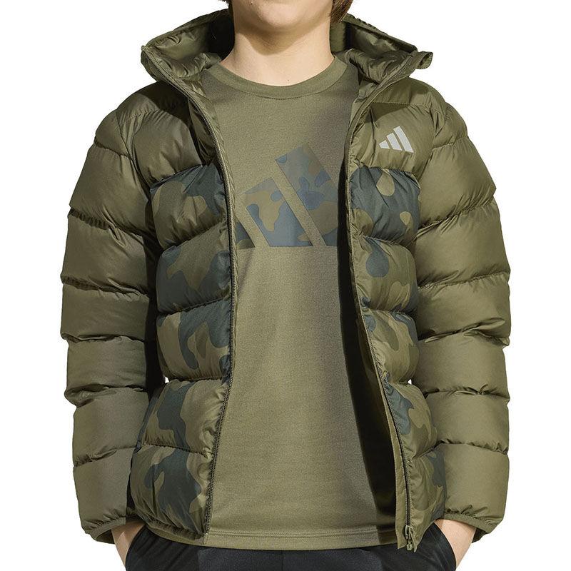 Adidas Dječačka Jakna J SD AOP JKT OLISTR, Zelena