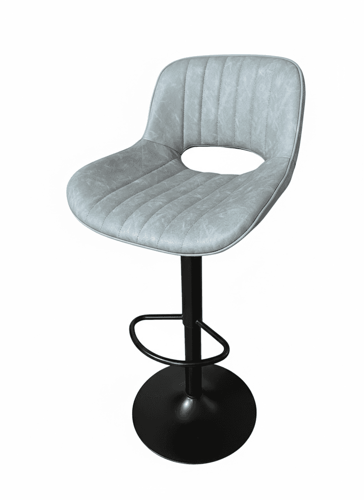 Barska stolica 620172,48x49x84cm, Siva