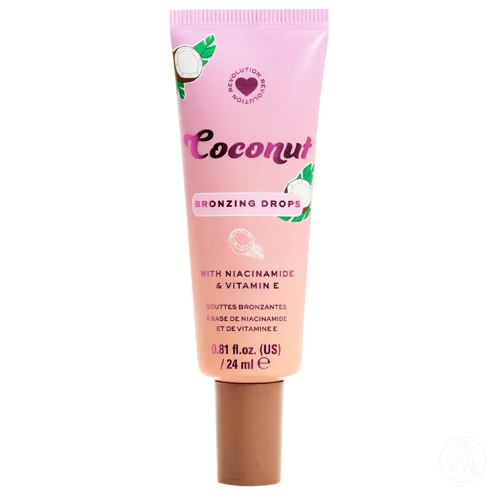 Revolution Tečni Bronzer Coconut Drops