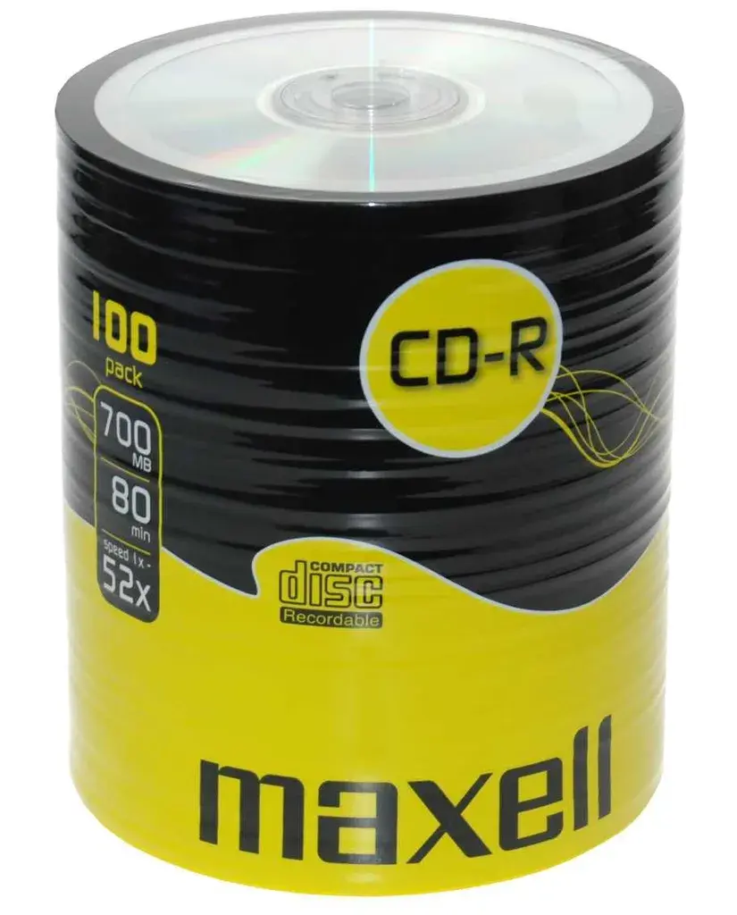Maxel Disk CD-R 700 MB, 100 komada
