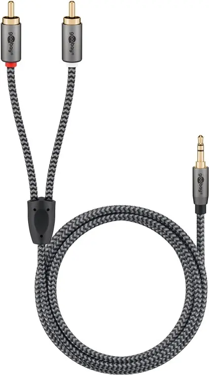 Goobay Kabl 3.5mm male to 2x RCA 65290