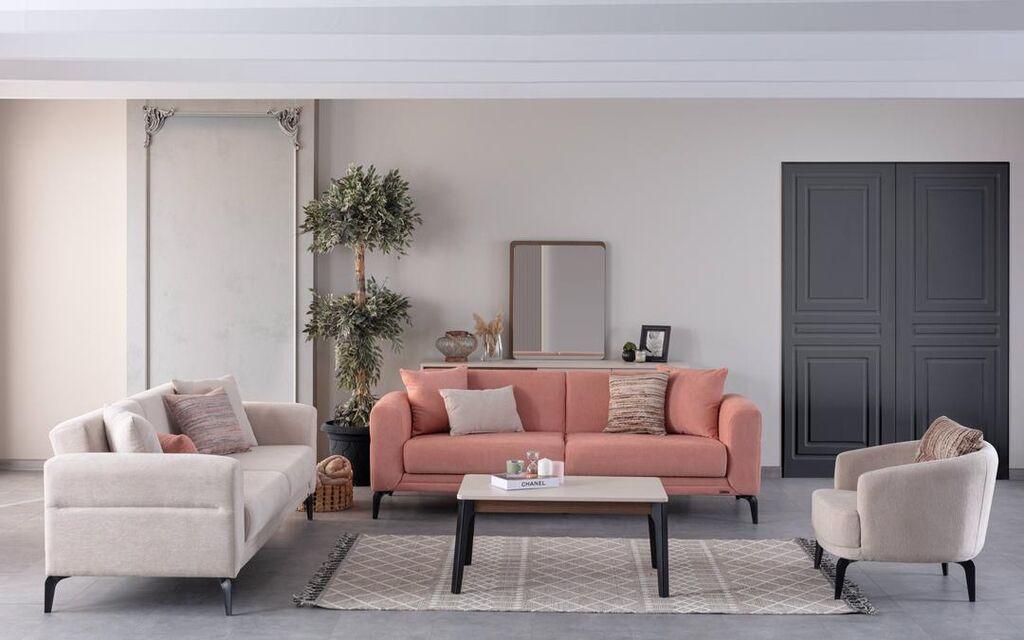 Kilim Mobilya  Piedra Dvosjed, Bež