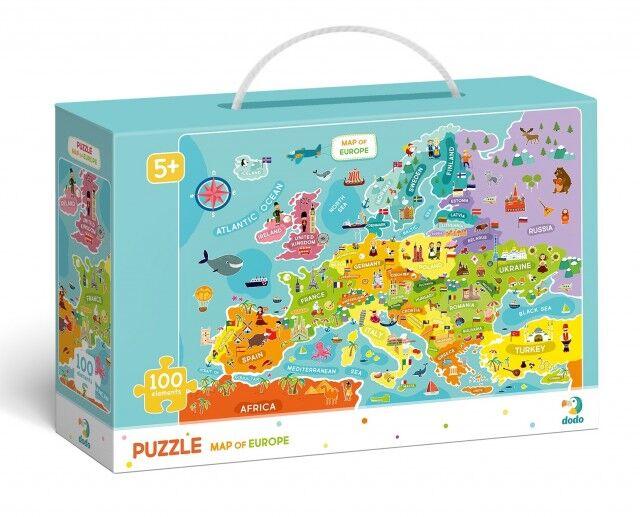 Dodo Puzzle - Mapa Evrope 100 Kom