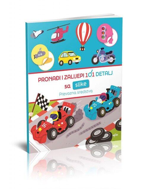 Malik Books Pronađi I Zalijepi 101 Detalj - Prevozna Sredstva
