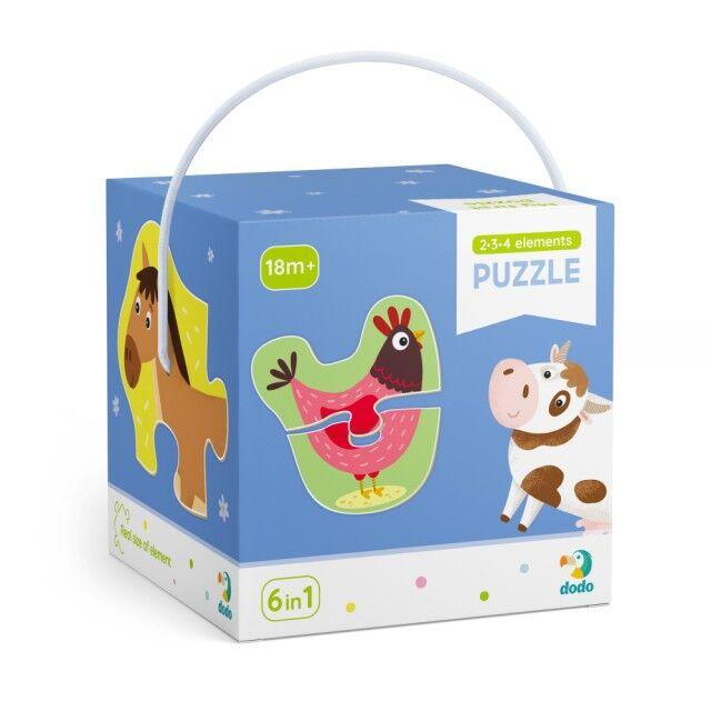 Dodo Puzzle 2-3-4 Kom - Domaće Životinje