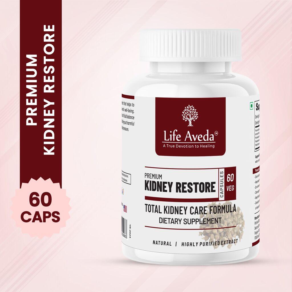 Premium Kidney Restore by LIFE AVEDA, 60kapsula