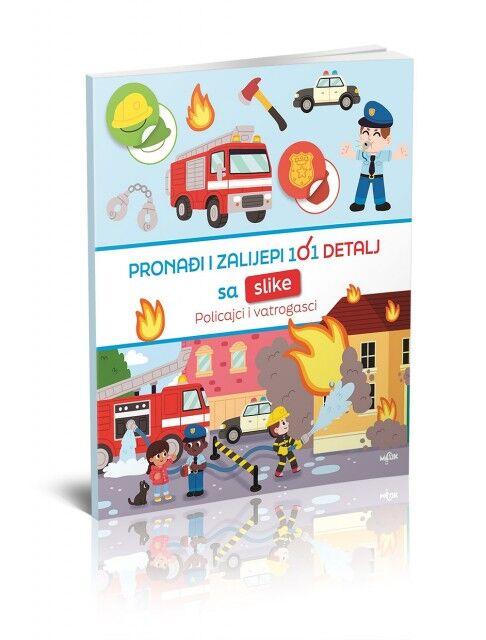 Malik Books Pronađi I Zalijepi 101 Detalj - Policajci I