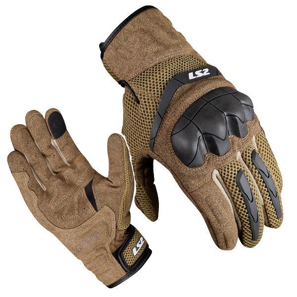 LS2 Moto rukavice Kubra Man Gloves, Braon