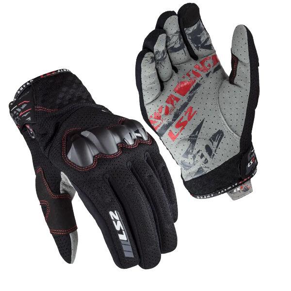 LS2 Moto rukavice Chaki Man Gloves, Crne