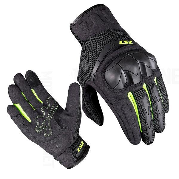 LS2 Moto rukavice Kubra Man Gloves Anthracite H-V, Crno-žute