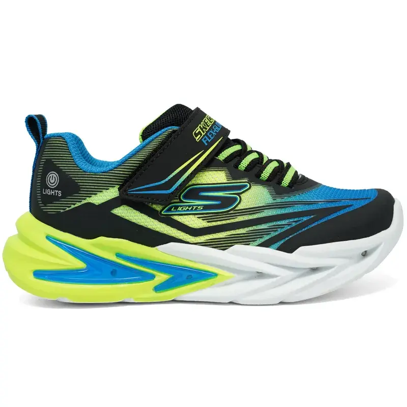 Skechers Flex-Glow Ultra patike za dječake, crno-plave