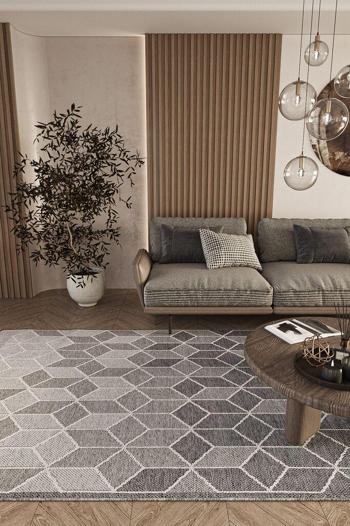 Conceptum Hypnose Carpet Elite 03, 100x350 cm, siva