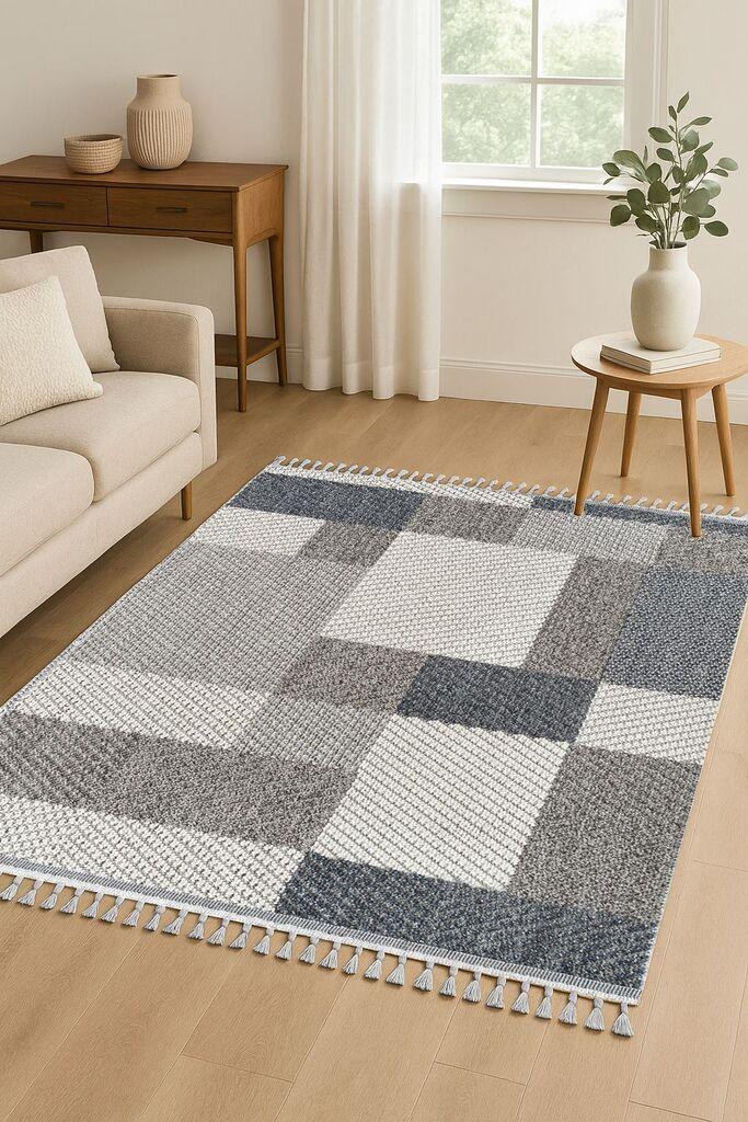 Conceptum Hypnose tepih Bukle 1403, 100x150 cm, siva