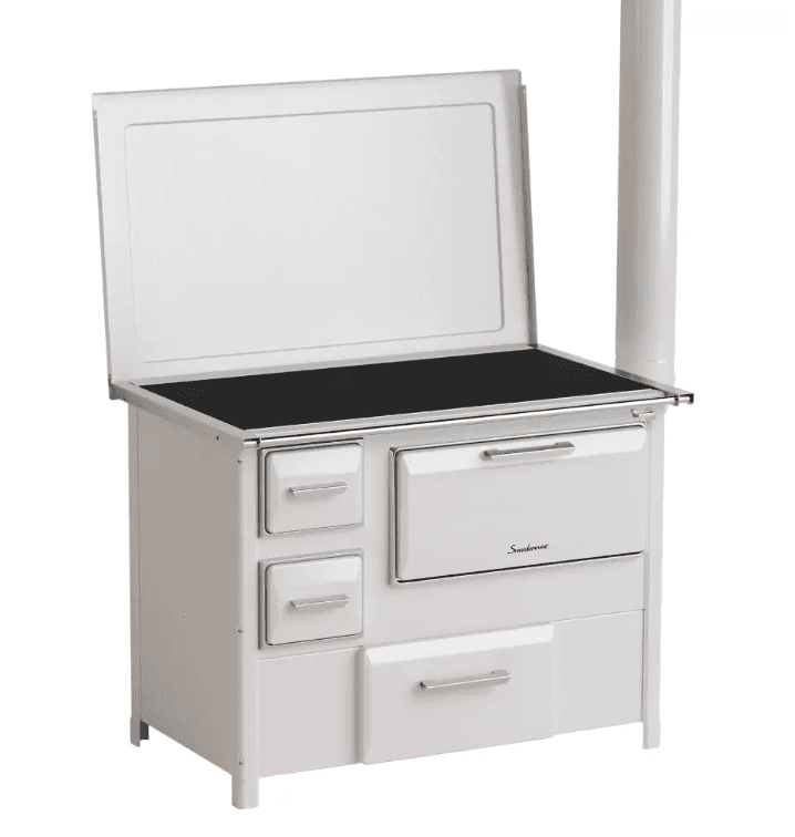 Smederevo Peć na drva i ugalj 9 SL, D, Bijela