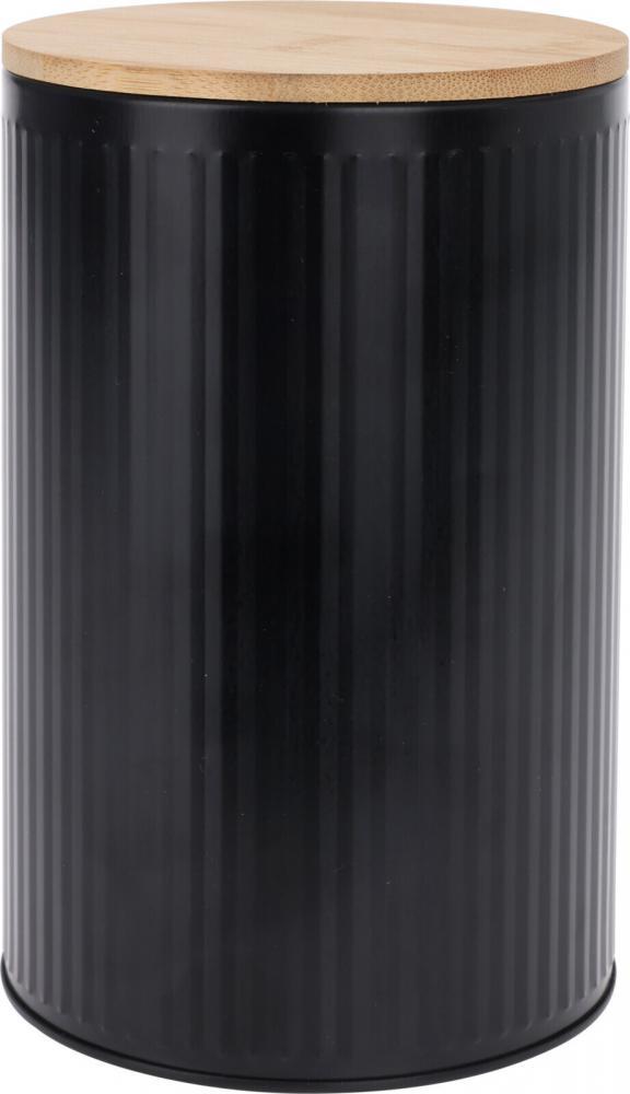 Kutija Limena Sa Poklopcem Od Bambusa 170486790